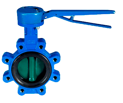 Затворы дисковые поворотные