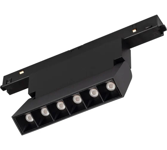 Светильник Arlight MAG-ORIENT-LASER-FOLD-S195-6W Day4000 (BK, 30 deg, 48V, DALI) купить с доставкой по РФ