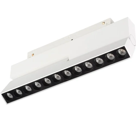 Светильник Arlight MAG-ORIENT-LASER-FOLD-S230-12W Warm3000 (WH, 30 deg, 48V) купить с доставкой по РФ