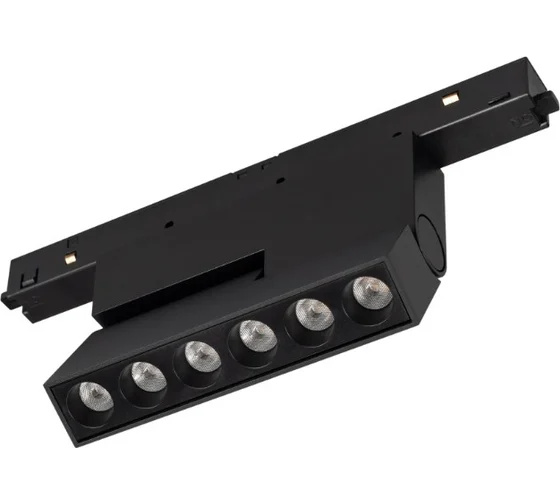 Светильник Arlight MAG-ORIENT-DOTS-FOLD-S195-6W Warm3000 (BK, 30 deg, 48V) купить с доставкой по РФ