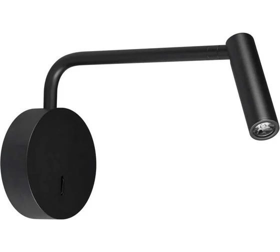 Светильник Arlight SP-VERDI-LONG-WALL-3W Warm3000 (BK, 20 deg, 230V) купить с доставкой по РФ