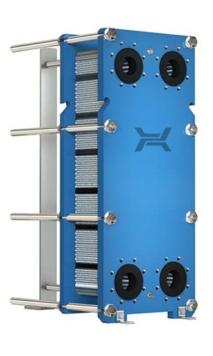 Теплообменник пластинчатый разборный Secespol FD-021-11 купить с доставкой по РФ