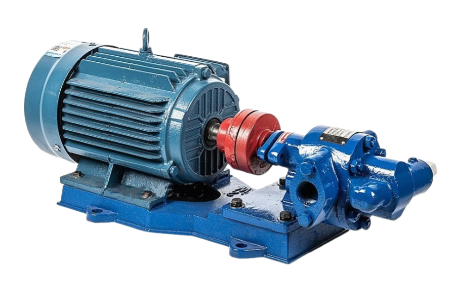 Шестеренный насос для горячих масел Zenova KCB-A 55-CCG/0.33/4/C купить с доставкой по РФ