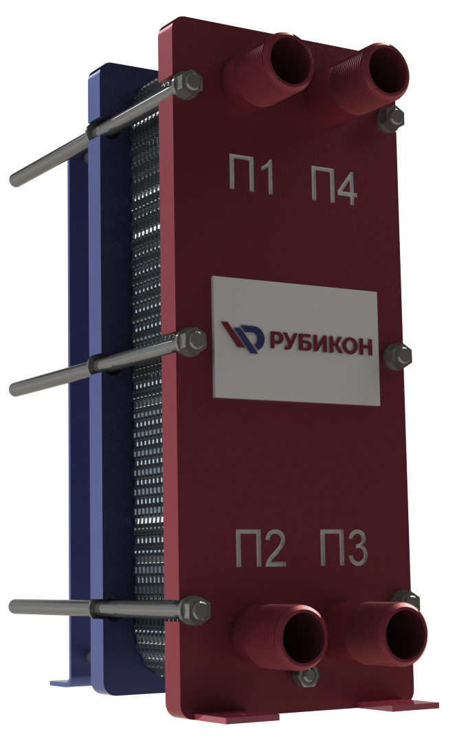 Теплообменник пластинчатый разборный 21070 SKBB-4H-E-10 купить с доставкой по РФ